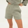 Isabel Jogger Shorts - Olive -Trend Wear Sales 2542OLIVELEAD