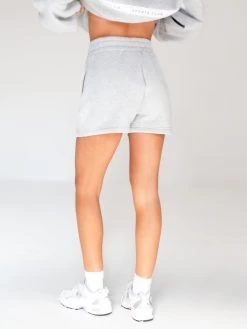 Serena Jogger Shorts - Marl Grey -Trend Wear Sales 2542PMarlgrey 05D