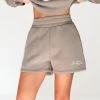 Serena Jogger Shorts - Safari Green -Trend Wear Sales 2542PSafariGreen LEADD