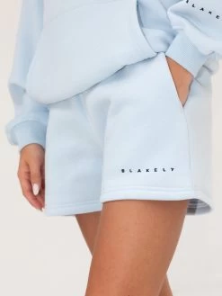 Isabel Jogger Shorts - Powder Blue 13 Isabel Jogger Shorts - Powder Blue -Trend Wear Sales 2542PowderBlue 06D