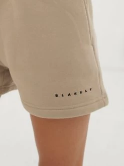 Isabel Jogger Shorts - Tan -Trend Wear Sales 2542TAND 2
