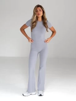 Alessia Cropped T-Shirt - Pale Lilac -Trend Wear Sales 2573 2PaleLilac 02D