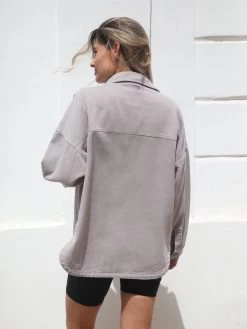 Francesca Shacket - Light Brown -Trend Wear Sales 2587LightBrown 03D