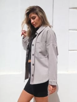 Francesca Shacket - Light Brown -Trend Wear Sales 2587LightBrown 04D