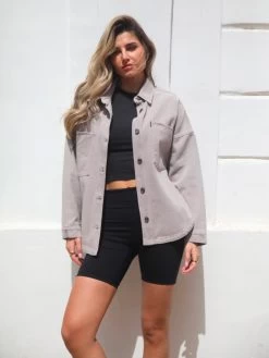 Francesca Shacket - Light Brown -Trend Wear Sales 2587LightBrown 05D