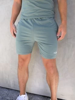 Training Stretch Shorts - Sage Green -Trend Wear Sales 2633TSage 01D