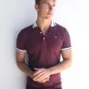 Dalston Polo - Burgundy -Trend Wear Sales 2634BURGUNDYLEADD