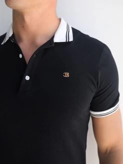 Dalston Polo - Black -Trend Wear Sales 2634Black 03D 32a8eb47 108b 4288 b420 2fcf3975c79b