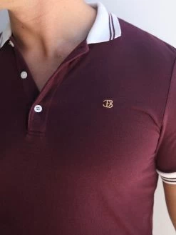 Dalston Polo - Burgundy 10 Dalston Polo - Burgundy -Trend Wear Sales 2634Burgundy 03D 161d8234 5882 420b 85d9 31bb731847c5