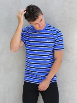 Alban Relaxed T-Shirt - Blue -Trend Wear Sales 2635Blue 02D