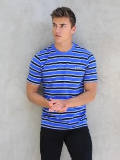 Alban Relaxed T-Shirt - Blue -Trend Wear Sales 2635Blue 04LEADD