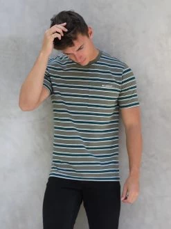 Alban Relaxed T-Shirt - Green -Trend Wear Sales 2635Green 03D