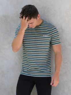 Alban Relaxed T-Shirt - Green -Trend Wear Sales 2635Green 04D