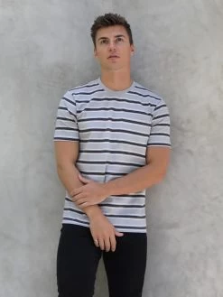 Alban Relaxed T-Shirt - Grey -Trend Wear Sales 2635Grey 01D