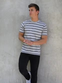 Alban Relaxed T-Shirt - Grey -Trend Wear Sales 2635Grey 02D