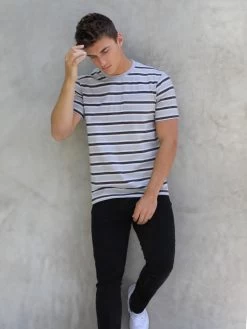 Alban Relaxed T-Shirt - Grey -Trend Wear Sales 2635Grey 04D