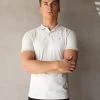 Ryton Soft Polo - Marl White 1 Ryton Soft Polo - Marl White -Trend Wear Sales 2639MarlWhite 05LEADD