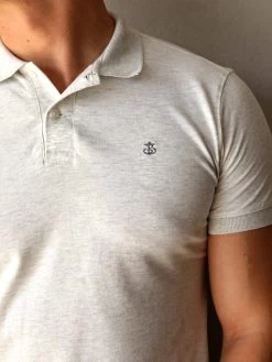 Ryton Soft Polo - Marl White 10 Ryton Soft Polo - Marl White -Trend Wear Sales 2639MarlWhite 06D