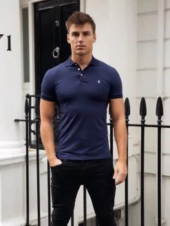 Ryton Soft Polo - Navy -Trend Wear Sales 2639Navy 02D