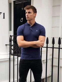 Ryton Soft Polo - Navy -Trend Wear Sales 2639Navy 03D