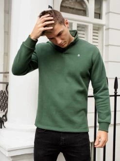 Otley Collared Jumper - Green 10 Otley Collared Jumper - Green -Trend Wear Sales 2643Green 06D