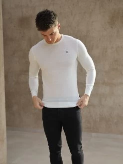 Sudbury Knitted Jumper - Off White 13 Sudbury Knitted Jumper - Off White -Trend Wear Sales 2645OffWhite 03D