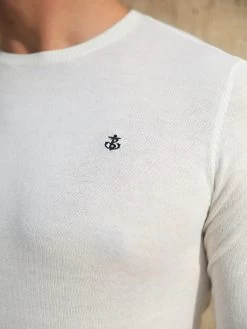 Sudbury Knitted Jumper - Off White 11 Sudbury Knitted Jumper - Off White -Trend Wear Sales 2645OffWhite 06D