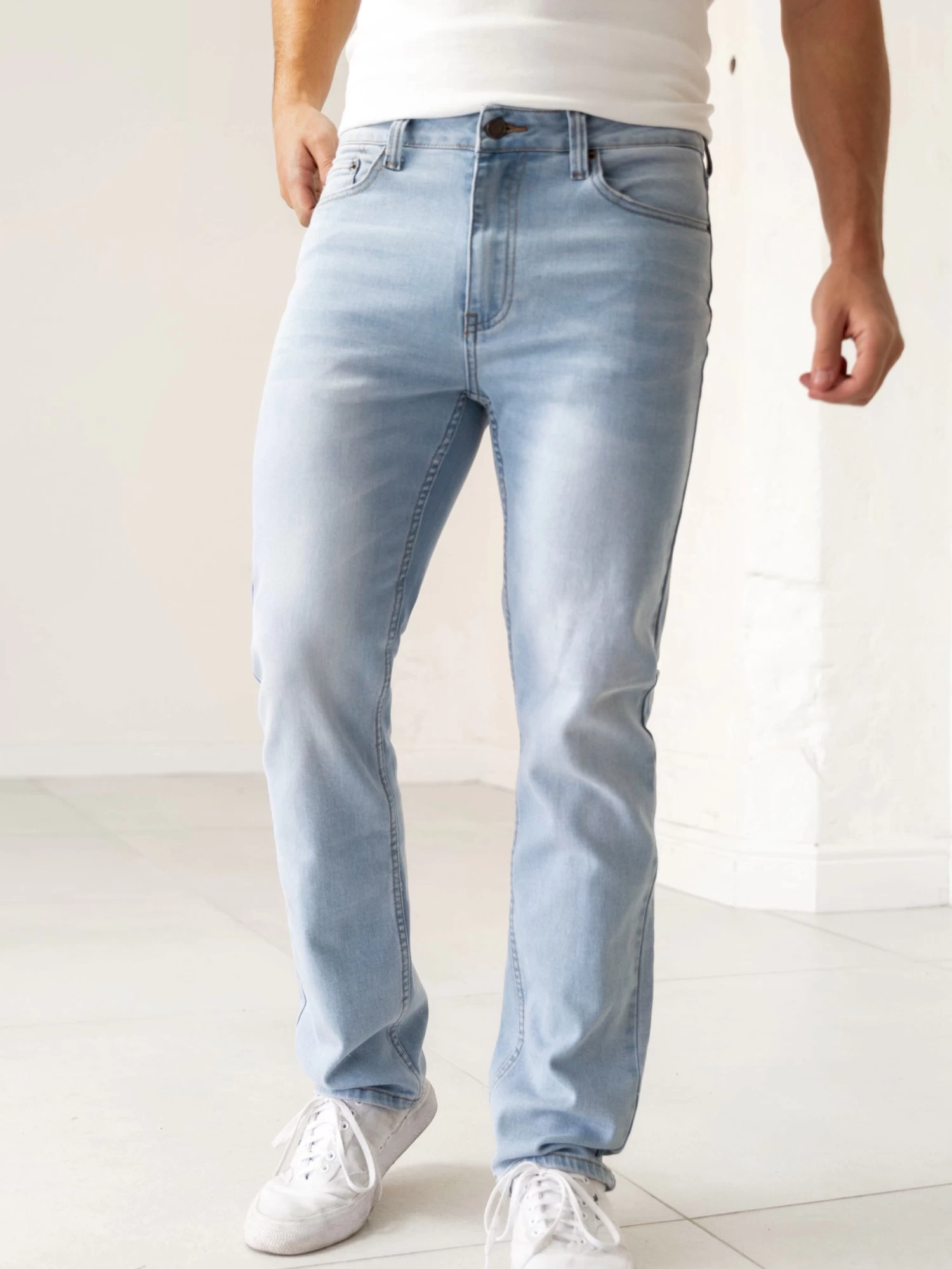 Vol.13 Straight Jeans - Light Blue 4 Vol.13 Straight Jeans - Light Blue - Image 2