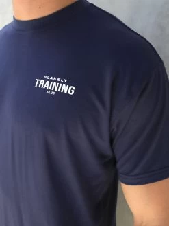 Relaxed Training T-Shirt - Navy -Trend Wear Sales 2686TNavy 02D