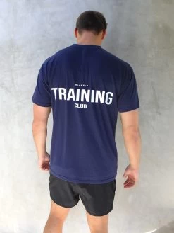 Relaxed Training T-Shirt - Navy -Trend Wear Sales 2686TNavy 07D