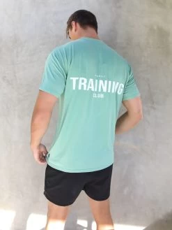 Relaxed Training T-Shirt - Sage Green -Trend Wear Sales 2686TSage 02D