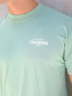 Relaxed Training T-Shirt - Sage Green -Trend Wear Sales 2686TSage 03D