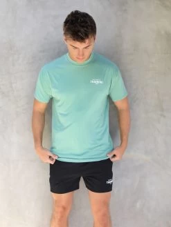 Relaxed Training T-Shirt - Sage Green -Trend Wear Sales 2686TSage 04D