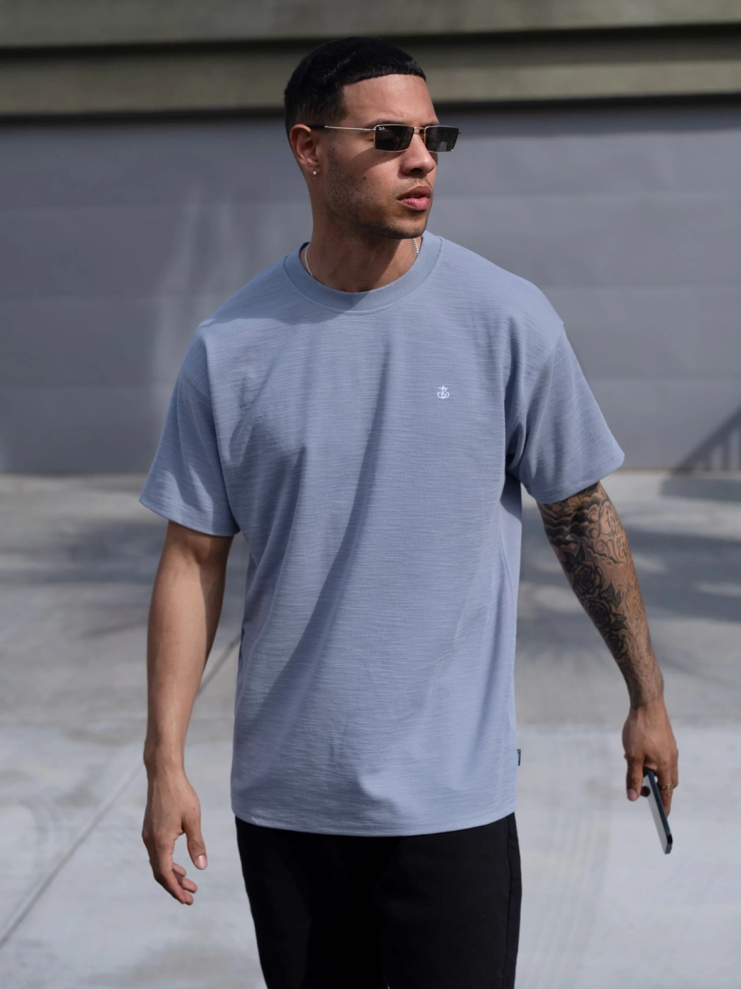 Circa Oversized T-Shirt - Light Blue 3 Circa Oversized T-Shirt - Light Blue