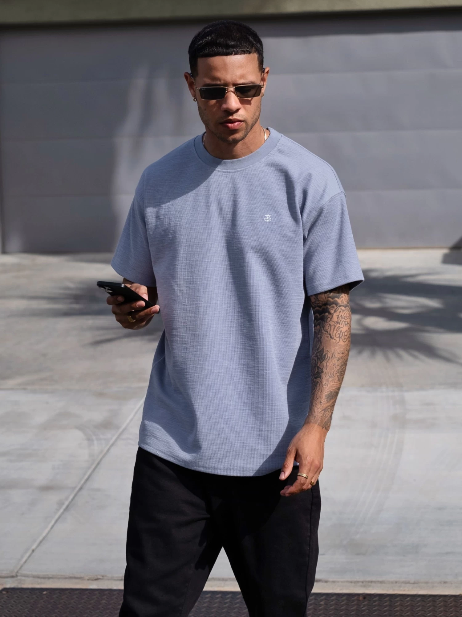 Circa Oversized T-Shirt - Light Blue 8 Circa Oversized T-Shirt - Light Blue - Image 6