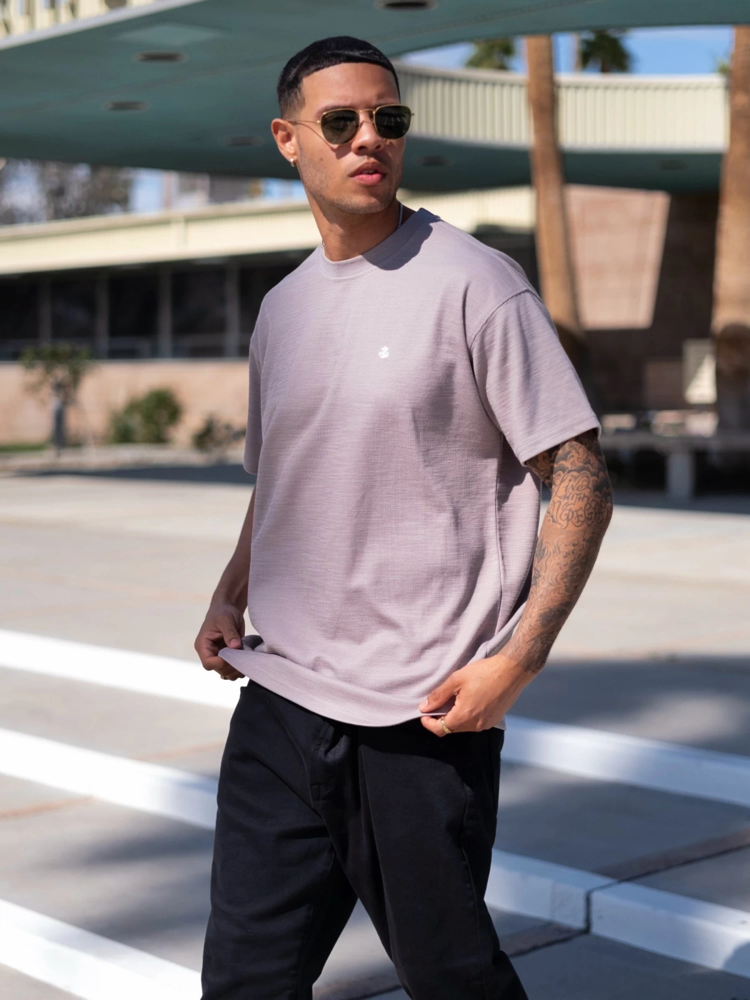 Circa Oversized T-Shirt - Light Brown 6 Circa Oversized T-Shirt - Light Brown - Image 4