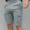 Cargo Shorts - Grey -Trend Wear Sales 2720 1Grey 03LEADD
