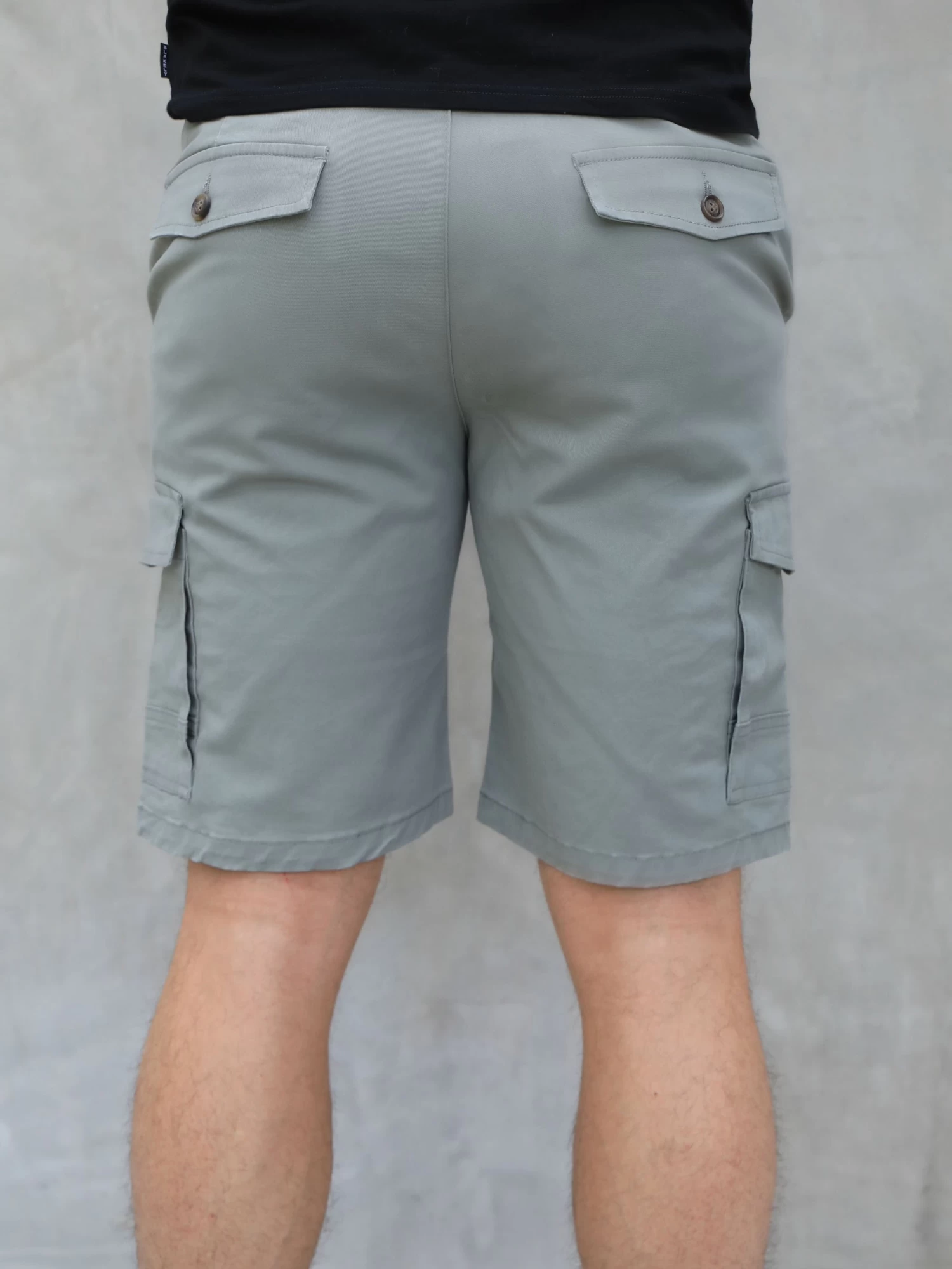 Cargo Shorts - Grey 7 Cargo Shorts - Grey - Image 5