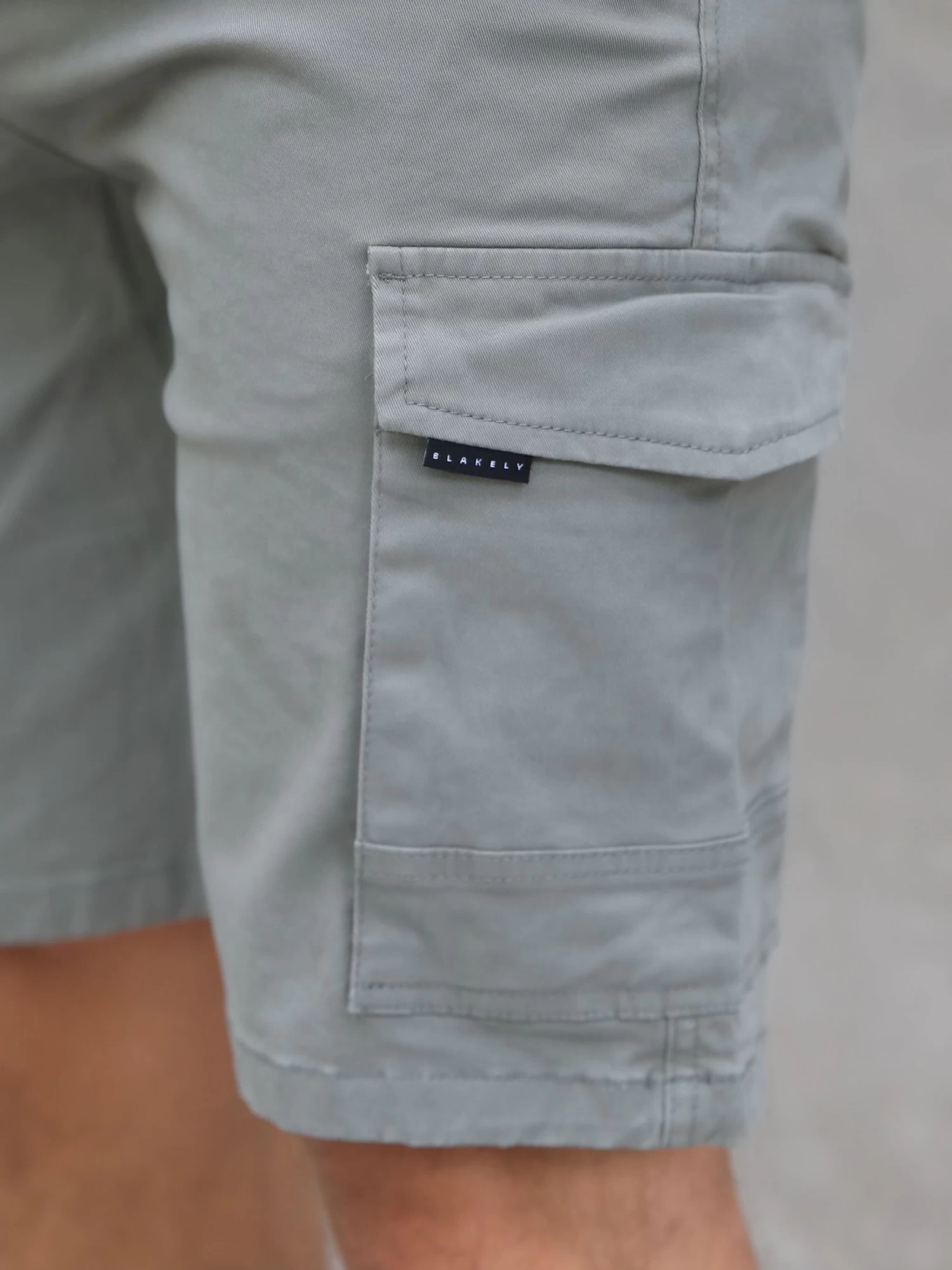 Cargo Shorts - Grey 5 Cargo Shorts - Grey - Image 3