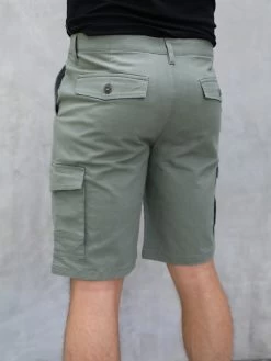 Cargo Shorts - Green 11 Cargo Shorts - Green -Trend Wear Sales 2720 1Khaki 01D