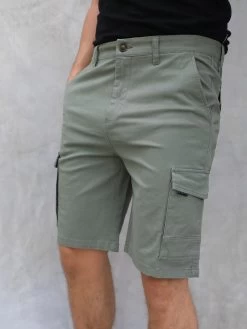 Cargo Shorts - Green 10 Cargo Shorts - Green -Trend Wear Sales 2720 1Khaki 03D