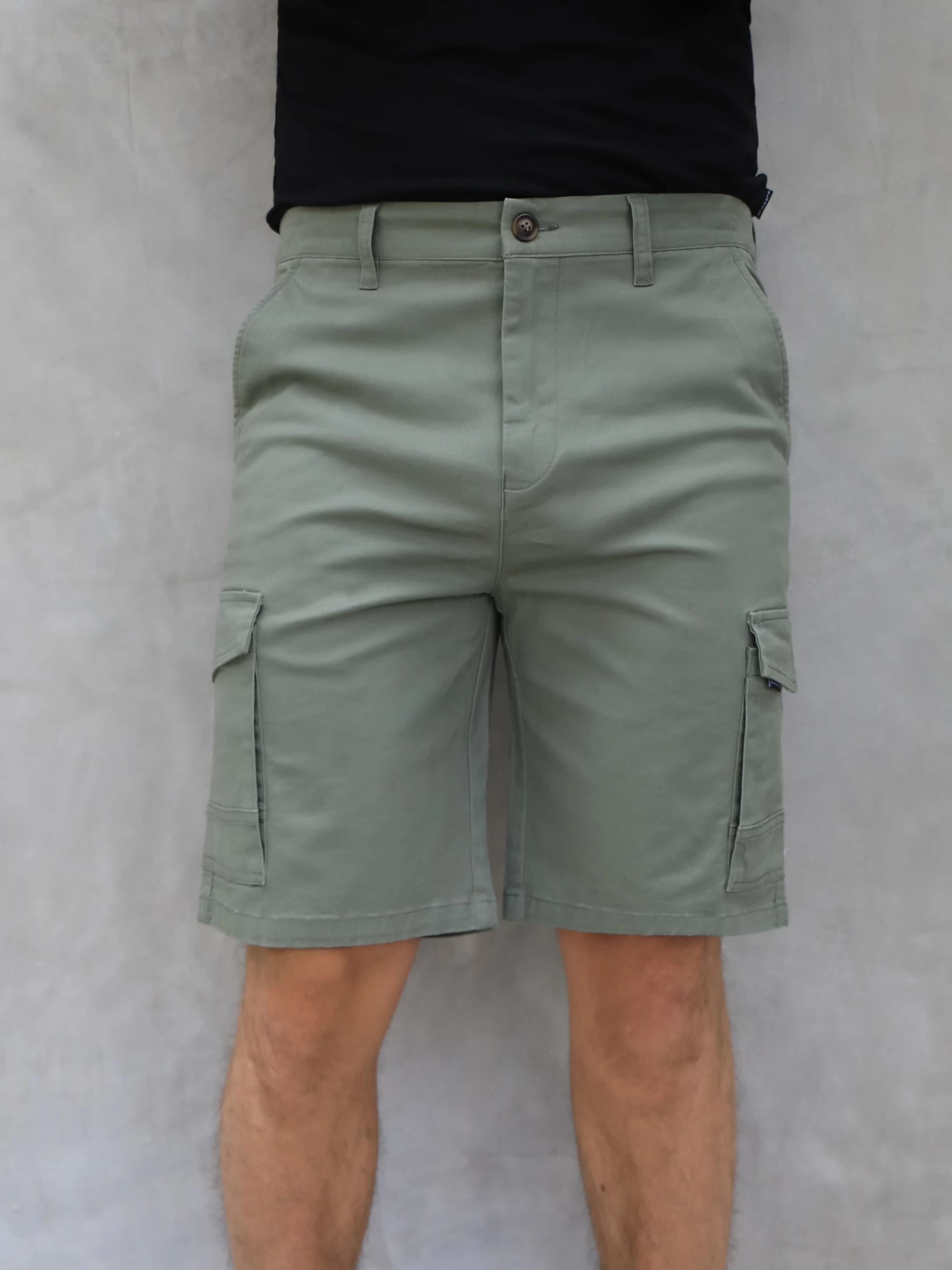 Cargo Shorts - Green 4 Cargo Shorts - Green - Image 2