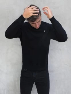 Preston Relaxed Jumper - Black 13 Preston Relaxed Jumper - Black -Trend Wear Sales 2721Black 01D