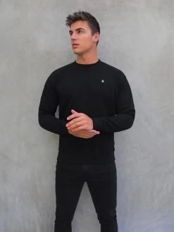 Preston Relaxed Jumper - Black 11 Preston Relaxed Jumper - Black -Trend Wear Sales 2721Black 07D