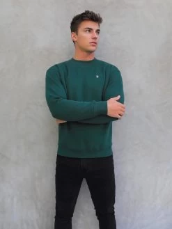 Preston Relaxed Jumper - Green -Trend Wear Sales 2721Green 04D