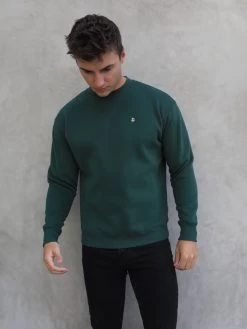 Preston Relaxed Jumper - Green -Trend Wear Sales 2721Green 05D