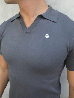 Oakland Polo - Charcoal -Trend Wear Sales 2723Charcoal 03D
