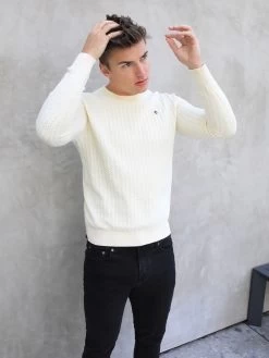 Moreno Relaxed Jumper - Cream 13 Moreno Relaxed Jumper - Cream -Trend Wear Sales 2724Cream 01D