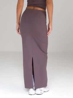 Alessia Maxi Skirt - Mocha 11 Alessia Maxi Skirt - Mocha -Trend Wear Sales 2738 2Brown 04D