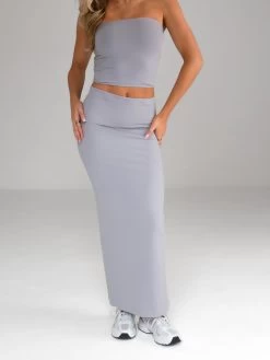 Alessia Maxi Skirt - Pale Lilac 9 Alessia Maxi Skirt - Pale Lilac -Trend Wear Sales 2738 2 PALELILAC 04D